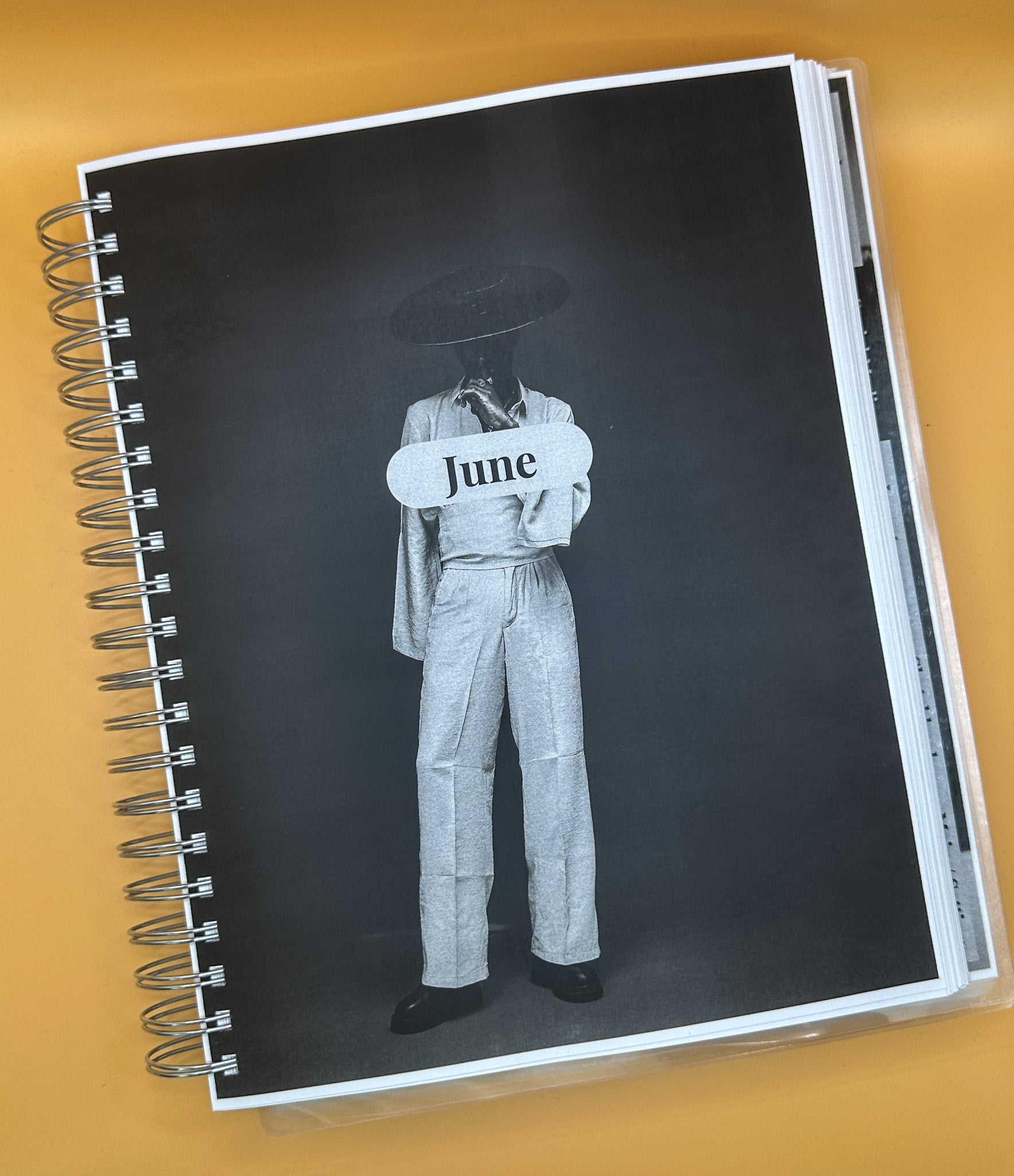 Monthly Divider Page for all in one sewing planner